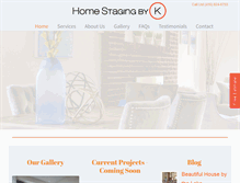 Tablet Screenshot of homestagingbyk.com
